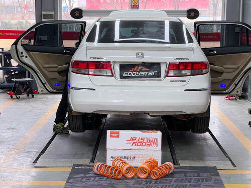 trường hợp công ty mới nhất về 2004 Honda Accord 2.0L Upgraded with EDDY Sport Short Springs