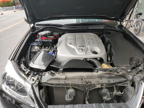 trường hợp công ty mới nhất về Toyota Crown 3rd Generation Upgraded with EDDY Vortex Carbon Fiber Intake Box