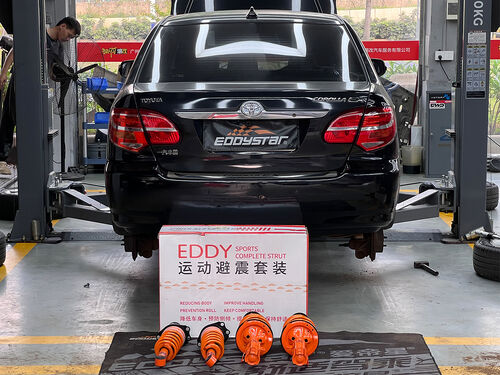 trường hợp công ty mới nhất về Bộ Giảm Xóc Thể Thao EDDY Nâng Cấp Cho Toyota Corolla 1.8L 2012: Kết Hợp Độ Đầm & Ổn Định