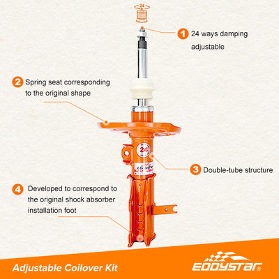Compact Size Shock And Strut Kit Honda Odyssey phụ tùng treo xe ô tô