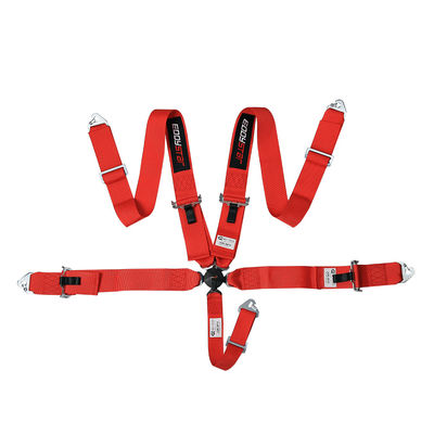 EDDYSTAR Đường dây an toàn đua có thể điều chỉnh Xe đua 5 điểm Camlock Harness