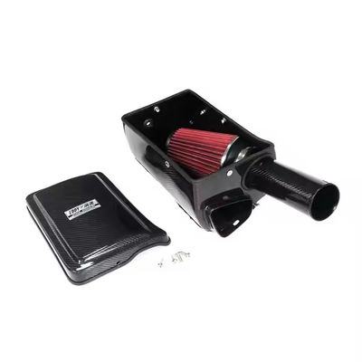 Giữ nhiệt độ Bảo vệ động cơ hút không khí bằng sợi cacbon cho Mercedes Benz