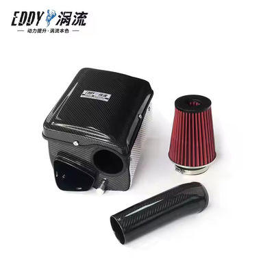 Giữ nhiệt độ Bảo vệ động cơ hút không khí bằng sợi cacbon cho Mercedes Benz