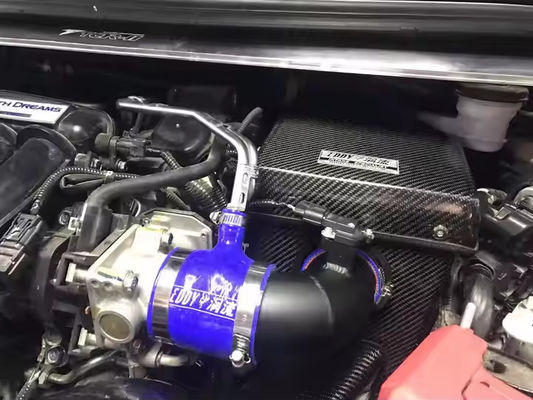 Chống nhiệt Carbon Fiber Air Intake Dễ lắp đặt cho Honda Fit GK5
