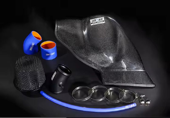 Bộ công suất không khí lạnh bằng sợi cacbon cải thiện lọc cho Audi Q5 1.8T