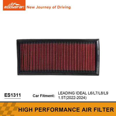 Dễ dàng làm sạch bộ lọc không khí dòng chảy cao LEADING IDEAL L6 Bộ lọc bảng điều khiển xe hơi