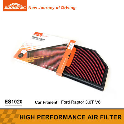 Bộ lọc không khí sợi cacbon hiệu suất cao Ford phân hủy sinh học nhập khẩu 3.0T
