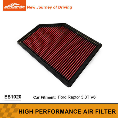 Bộ lọc không khí sợi cacbon hiệu suất cao Ford phân hủy sinh học nhập khẩu 3.0T