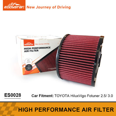 Bộ lọc không khí ô tô có thể rửa theo yêu cầu Toyota nhập khẩu Hilux3.0 Phụ tùng xe hơi