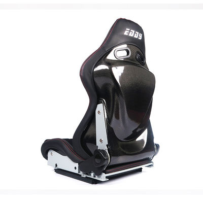 Drag Circuit Drift Chế độ điều chỉnh ghế đua da với nút dựa