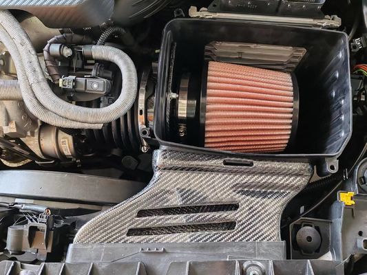 Bộ bộ lọc hút không khí bằng sợi cacbon cho Mercedes Benz W176 A45