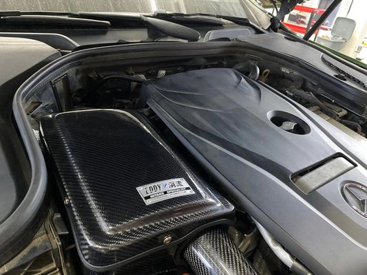 Mercedes Benz W205 Carbon Fiber Air Intake Tăng lưu lượng không khí Bộ phận động cơ ô tô