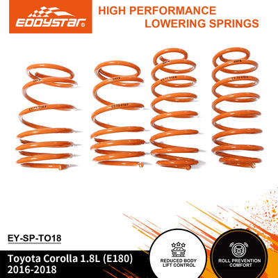 EDDYSTAR Sport Lowering Springs for Toyota Corolla - Compatible With OEM Shocks, Fits Most Sport Vehicles, Direct Replacement