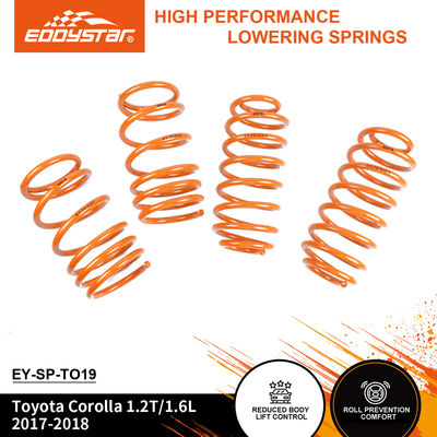 EDDYSTAR Sport Lowering Springs for Toyota Corolla - Compatible With OEM Shocks, Fits Most Sport Vehicles, Direct Replacement