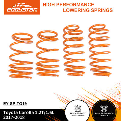 EDDYSTAR Sport Lowering Springs for Toyota Corolla - Compatible With OEM Shocks, Fits Most Sport Vehicles, Direct Replacement