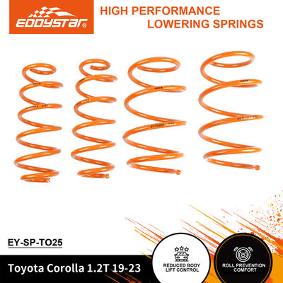 EDDYSTAR Sport Lowering Springs for Toyota Corolla - Compatible With OEM Shocks, Fits Most Sport Vehicles, Direct Replacement